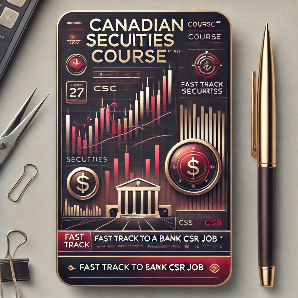 Canadian Securities Course (CSC®) – Your Path to a Banking Career CSC001